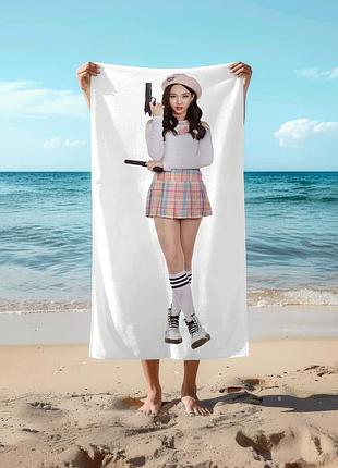 Полотенце 78*140 см наён (nayeon) twice