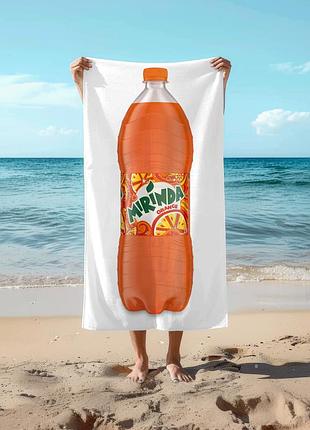 Полотенце 78*140 см mirinda «апельсин», 2л