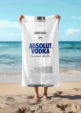 Рушник 78*140 см горілка, absolut