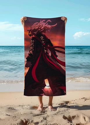 Аніме рушник токійські месники 78 на 140 см, код 246