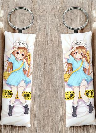 Тромбоцит чехол для подушки для раздвиженных ног брелок 12 см