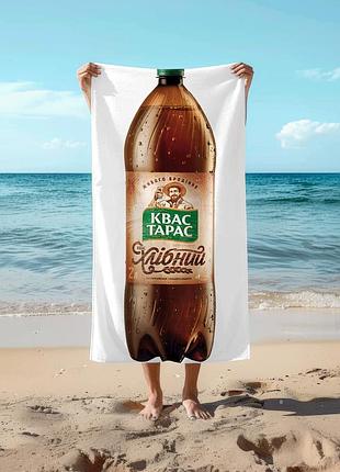 Полотенце 78*140 см квас тарас