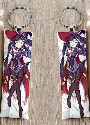 Мона геншин импакт брелок 12 см