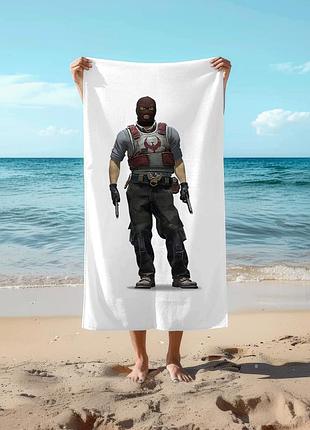 Полотенце 78*140 см soldier phoenix (cs2)