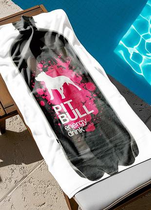 Полотенце 78*140 см pit bull 2