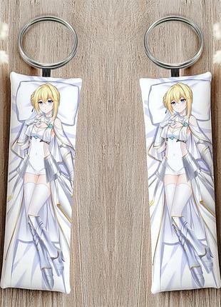 Жанна д’арк azur lane брелок 12 см