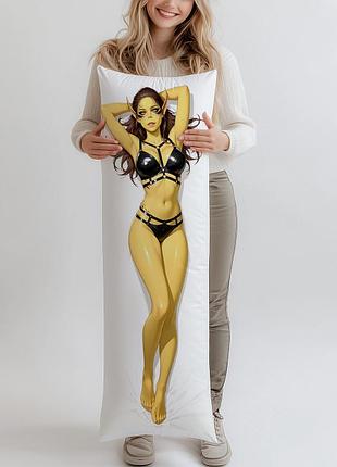 Дакімакура лаезель baldurs gate 3, (подушка обіймашка) 150*50 см