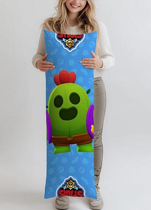 Спайк браул старс, дакимакура, подушка обнимашка 120*40 см