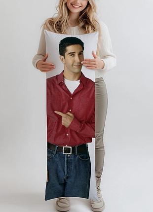 Дакимакура, рос, друзья, (подушка обнимашка) 120*40 см