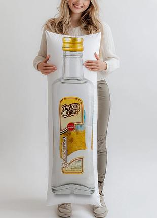 Дакимакура, водка «золотое поле» 3, 0,2л, (подушка обнимашка) 120*40 см