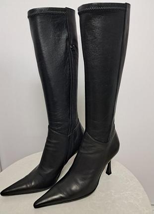Шкіряні сапоги loretta pettinari 36