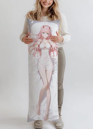 Дакімакура 002 милий у франксі (n), (подушка обіймашка) 150*50 см