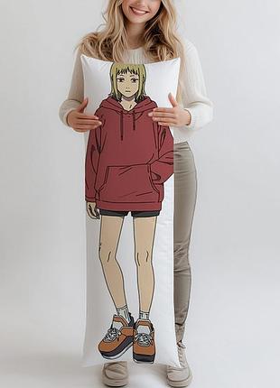 Аканэ саватари человек-бензопила дакимакура, подушка 120*40 см