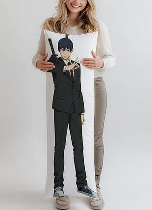 Аки хаякава человек-бензопила дакимакура, подушка 120*40 см