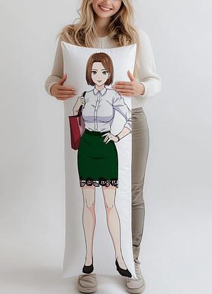 Дакимакура yui kouriyama губы замужней женщины на вкус как тюхай подушка 120*40 см