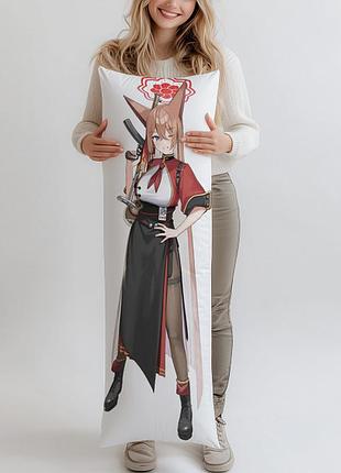 Дакімакура akeshiro rumi blue archive подушка 120*40 см