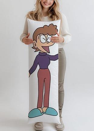 Дакимакура mrs. honekawa дораэмон: история картинного мира нобиты подушка 120*40 см