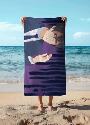 Аниме полотенце заботливая 800-летняя жена! накано курото 78 на 140 см, код 1441