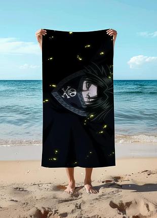 Аниме полотенце охотник х охотник фейтан портор 78 на 140 см, код 2153