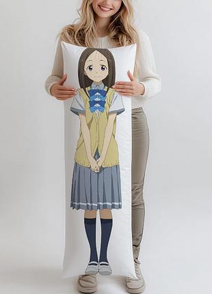 Дакимакура chihaya asagumo слишком много проигравших героинь! подушка 120*40 см