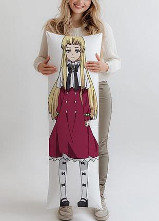 Дакимакура mariabell rosso о моём перерождении в слизь подушка 120*40 см