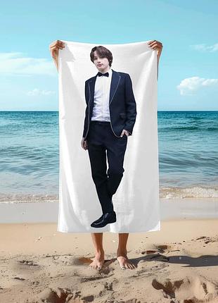 Полотенце 78*140 см хюнин кай (hueningkai) tomorrow x together