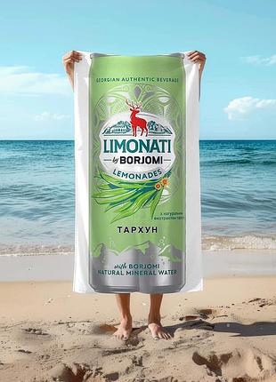 Рушник 78*140 см лимонад borjomi limonati тархун 0.33 л