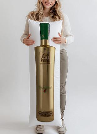 Дакимакура, водка au vodka green watermelon, 0,7л, (подушка обнимашка) 120*40 см