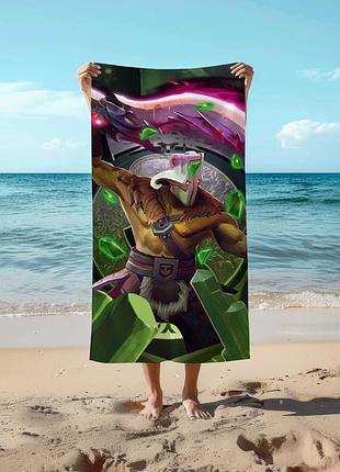 Полотенце dota juggernaut 78 на 140 см, код 742
