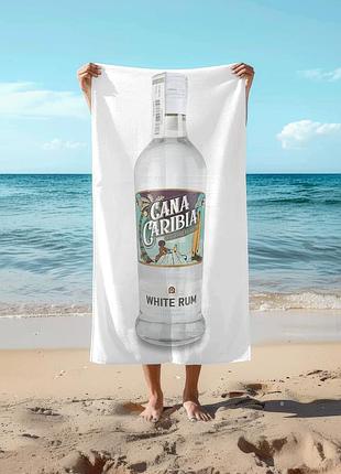 Полотенце 78*140 см ром cana caribia white, 0,7л