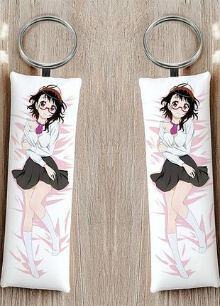 Косаки онодэра и марика тачибана нисекой: ложная любовь брелок 12 см