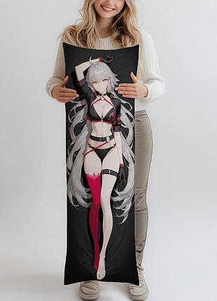 Дакимакура жанна дарк альтер fate (f), (подушка обнимашка) 150*50 см