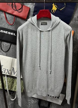 Кофта чоловіча худі essentials mo сірий l