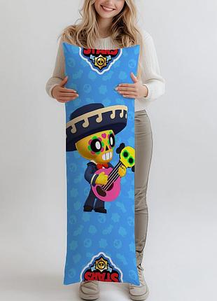 Поко браул старс, дакимакура, подушка обнимашка 120*40 см