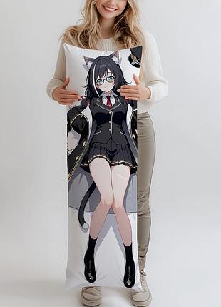 Дакимакура кяру - связь принцесс 2, (подушка обнимашка) 120*40 см