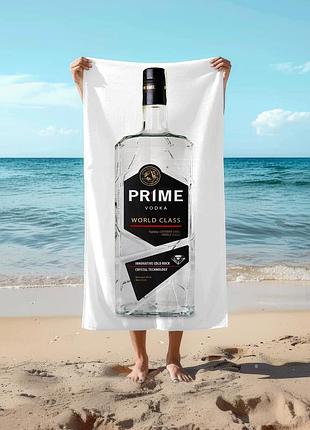 Полотенце 78*140 см водка prime world class, 1л