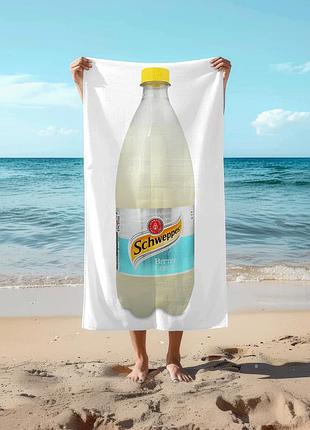 Полотенце 78*140 см schweppes original bitter lemon, 1л