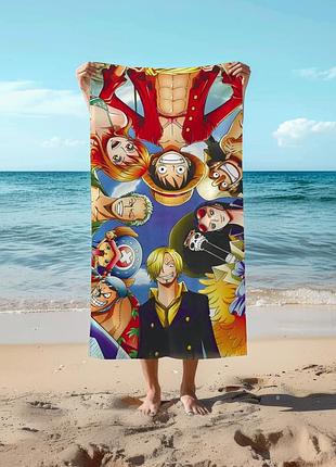 Аніме рушник ван-піс 78 на 140 см, код 59