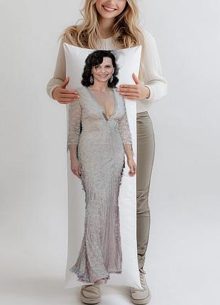 Жюльет бинош (juliette binoche) дакимакура, подушка ростовая 120*40 см