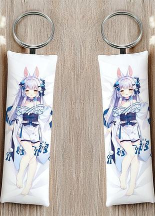 Билибили кролик виртуальный ютубер брелок 12 см