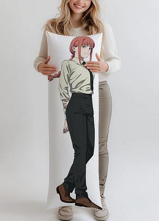 Макима человек-бензопила дакимакура, подушка 120*40 см