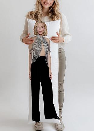 Кейт бланшетт (cate blanchett) дакимакура, подушка ростовая 120*40 см