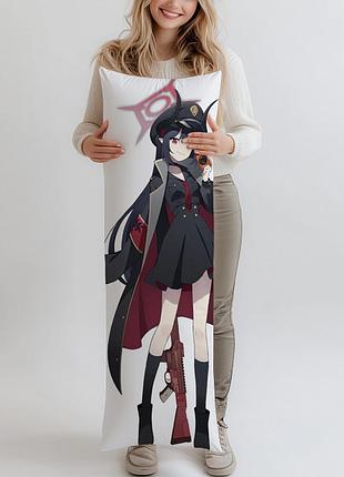 Дакимакура motomiya chiaki blue archive подушка 120*40 см