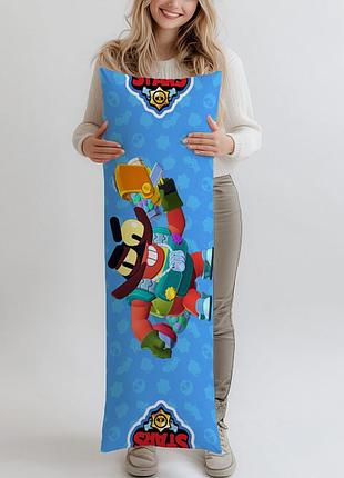 Клэнси браул старс, дакимакура, подушка обнимашка 120*40 см