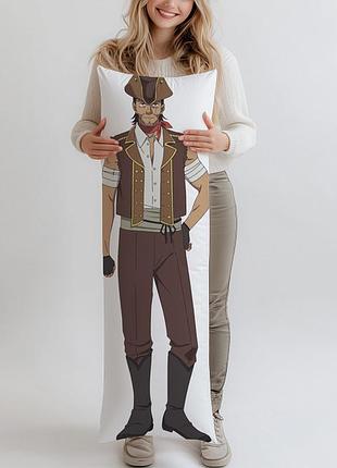 Дакімакура kyoushirou потворний епічний боєць подушка 120*40 см