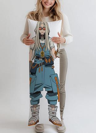 Август штильза гачакута дакимакура, подушка 120*40 см