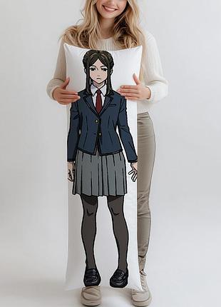 Цумікі фусігуро магична битва дакімакура, подушка 120*40 см