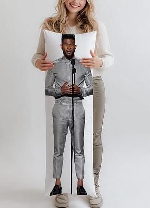 Ашер (usher) дакимакура, подушка ростовая 120*40 см
