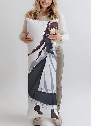 Дакимакура mio betrothed to my sister's ex подушка 120*40 см