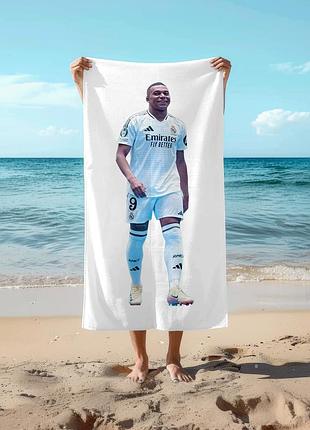 Полотенце 78*140 см kylian mbappe